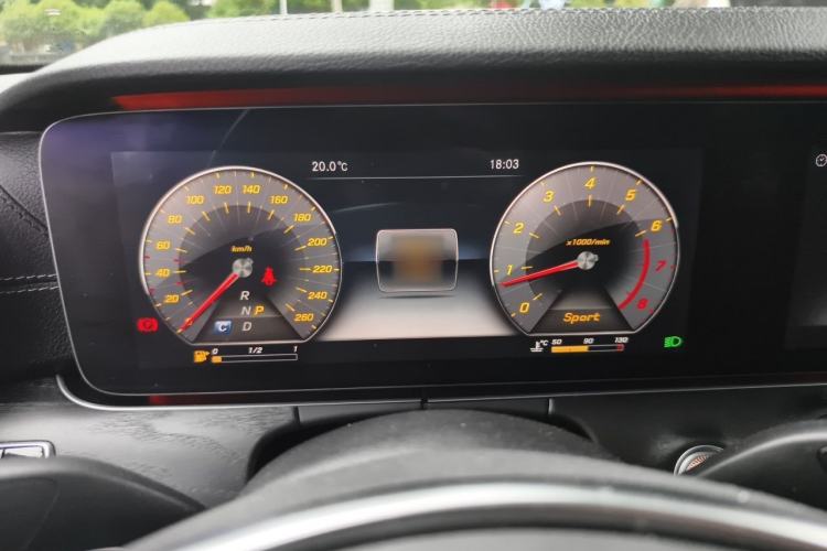 Used Mercedes-Benz E-Class 2018 Restyled E 300 L Sporty and Stylish Edition Instrument Cluster