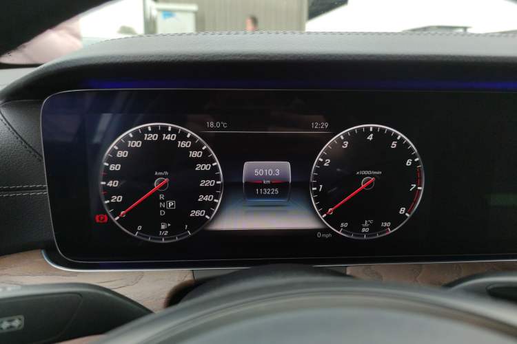 Used Mercedes-Benz E-Class 2018 Facelift E 300 L Luxury Edition Instrument Cluster
