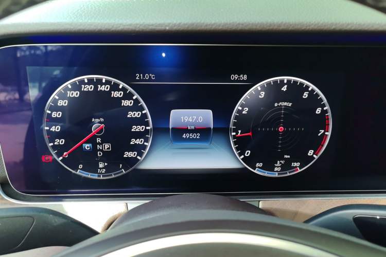Used Mercedes-Benz E-Class 2018 Facelift E 200 L 4MATIC Instrument Cluster
