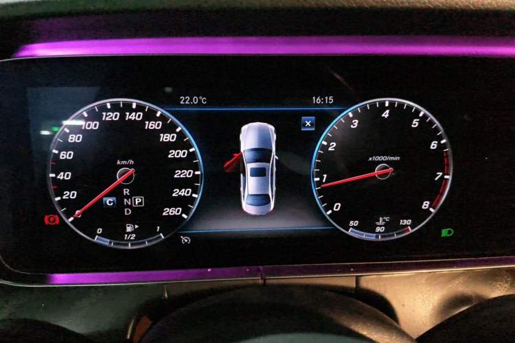 Used Mercedes-Benz E-Class 2018 Facelift E 200 L Sport Edition Instrument Cluster