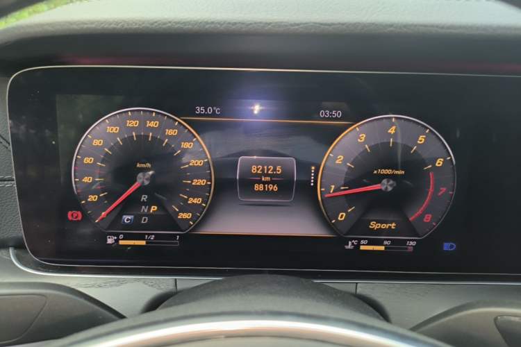 Used Mercedes-Benz E-Class 2018 Restyled E 300 L Sporty and Stylish Edition Instrument Cluster