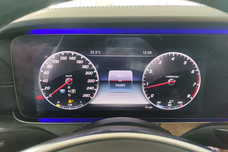 Used Mercedes-Benz E-Class 2018 Facelift E 200 L Sport Edition Instrument Cluster