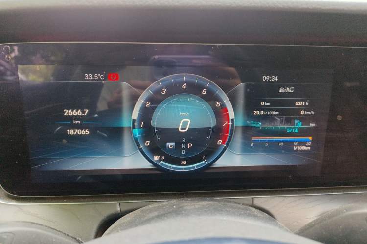 Used Mercedes-Benz E-Class 2018 Facelift E 200 L Sport Edition Instrument Cluster
