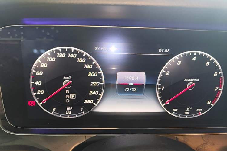 Used Mercedes-Benz E-Class 2018 Facelift E 200 L Sport Edition Instrument Cluster
