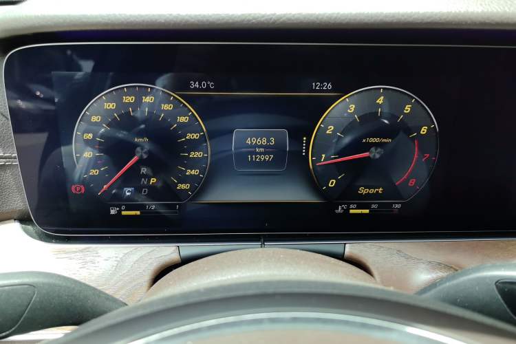Used Mercedes-Benz E-Class 2018 Facelift E 200 L Instrument Cluster