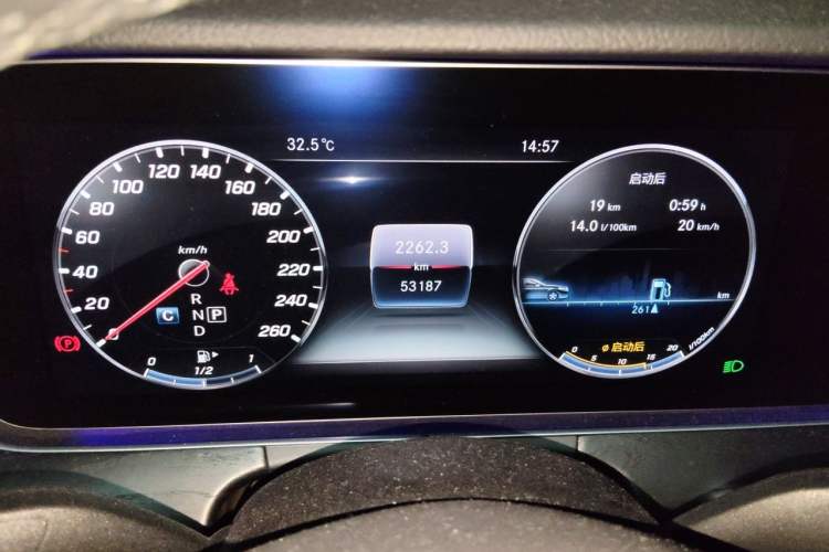 Used Mercedes-Benz E-Class 2018 Facelift E 200 L Sport Edition Instrument Cluster