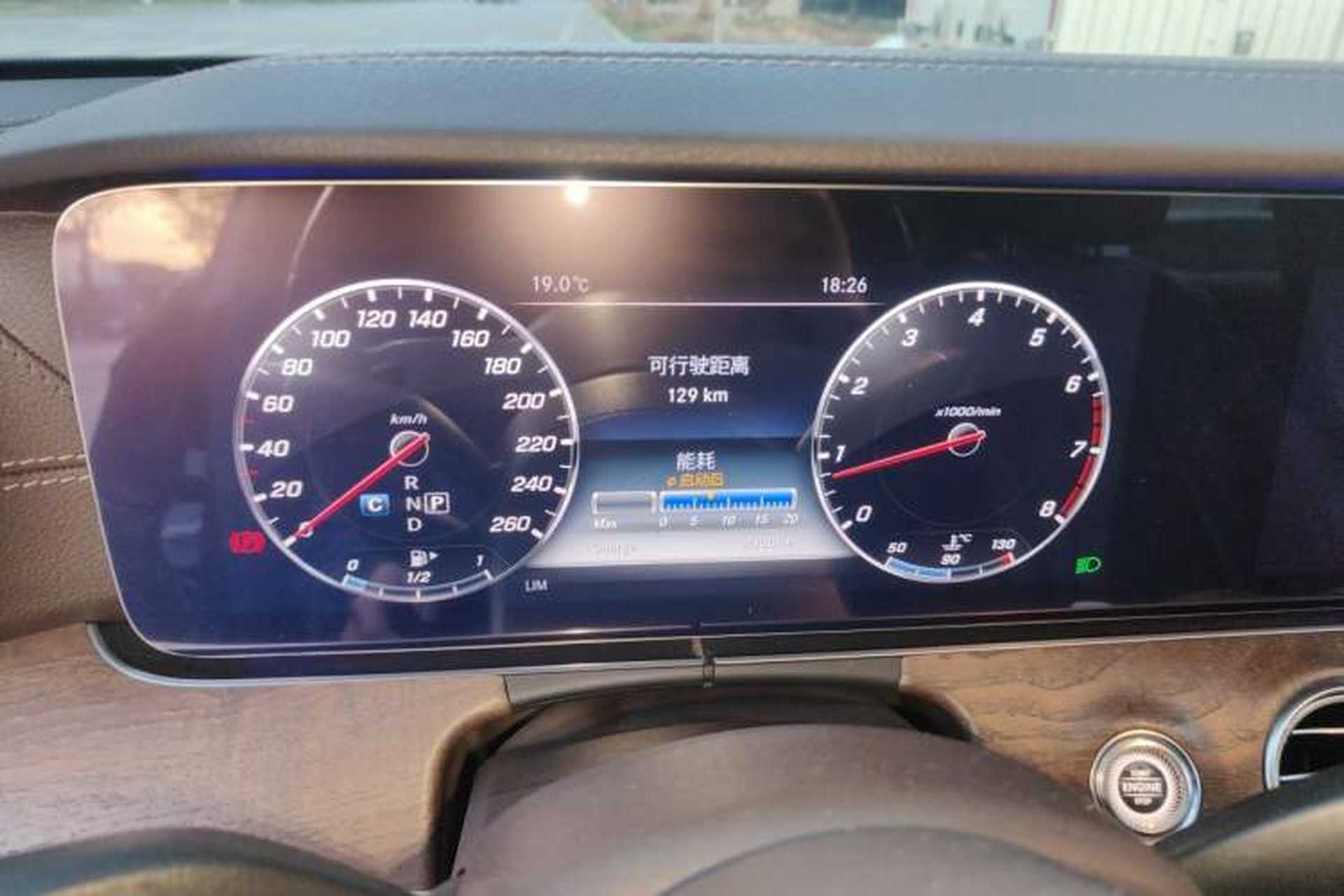 Used Mercedes-Benz E-Class 2018 Facelifted E 300 L Stylish Version Instrument Cluster