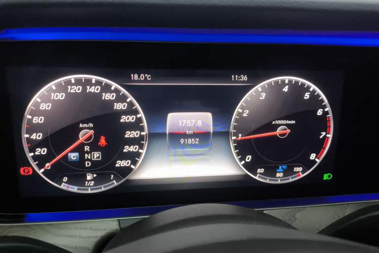 Used Mercedes-Benz E-Class 2018 E 200 L Instrument Cluster