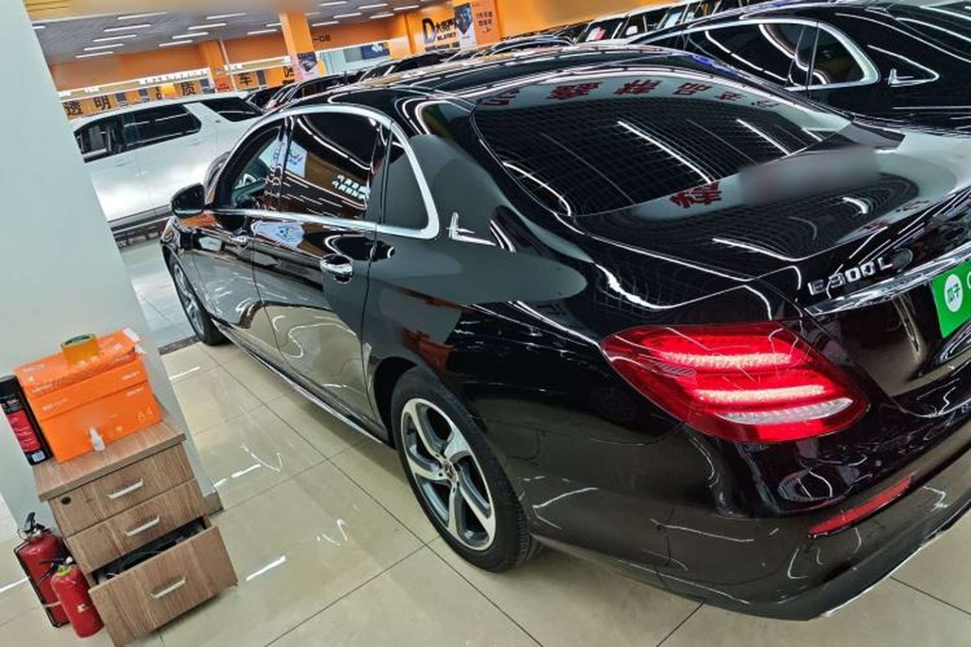 Used Mercedes-Benz E-Class 2018 E 300 L Sporty and Stylish Model Left Side