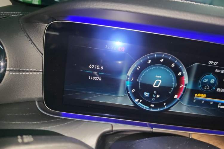 Used Mercedes-Benz E-Class 2018 Restyled E 300 L Sporty and Stylish Edition Odometer Close Up