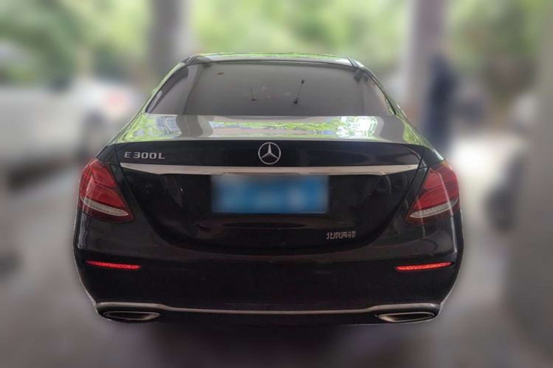 Used Mercedes-Benz E-Class 2018 E 300 L Luxury Model Rear