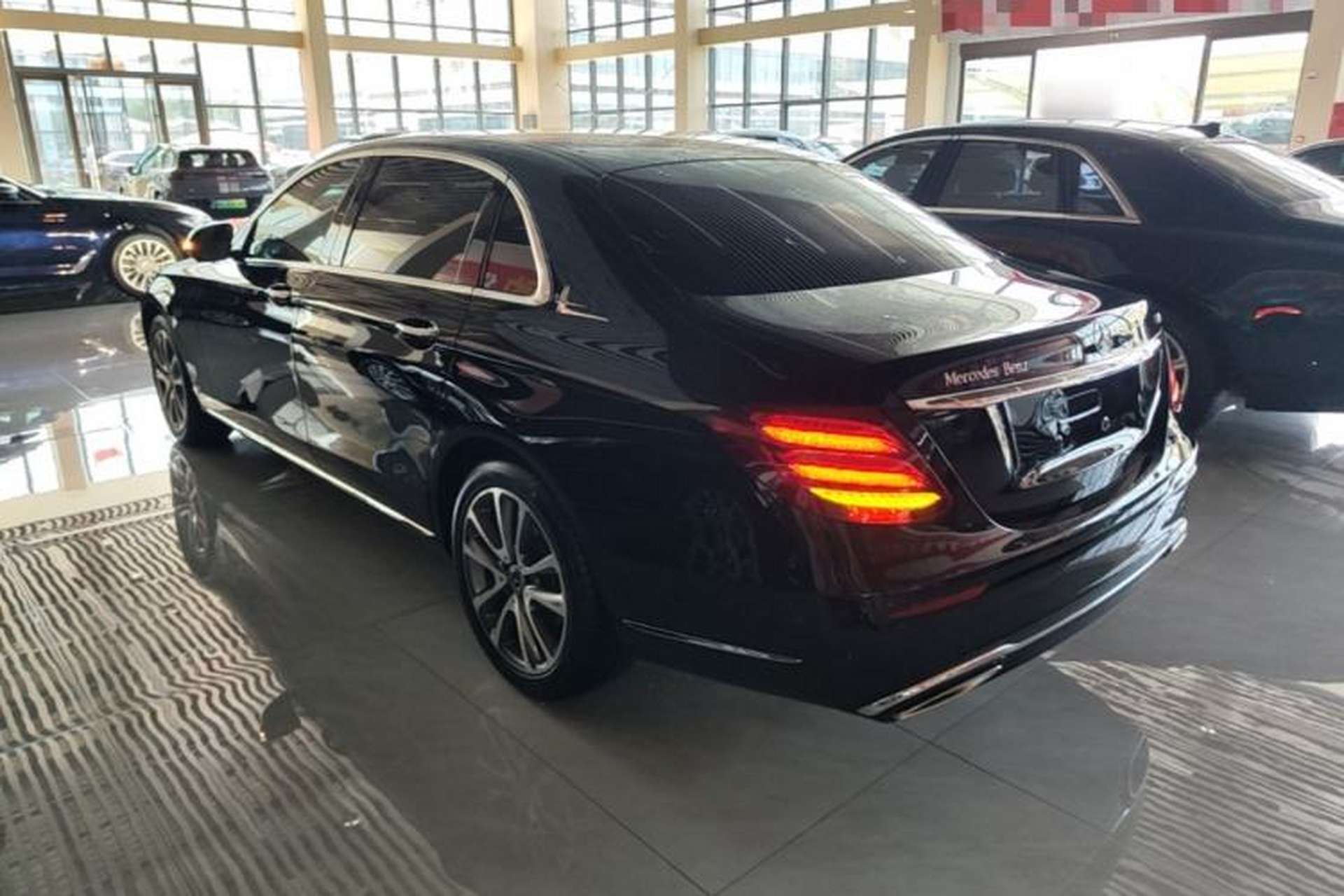 Used Mercedes-Benz E-Class 2018 Facelift E 200 L 4MATIC Rear Left 45 Deg