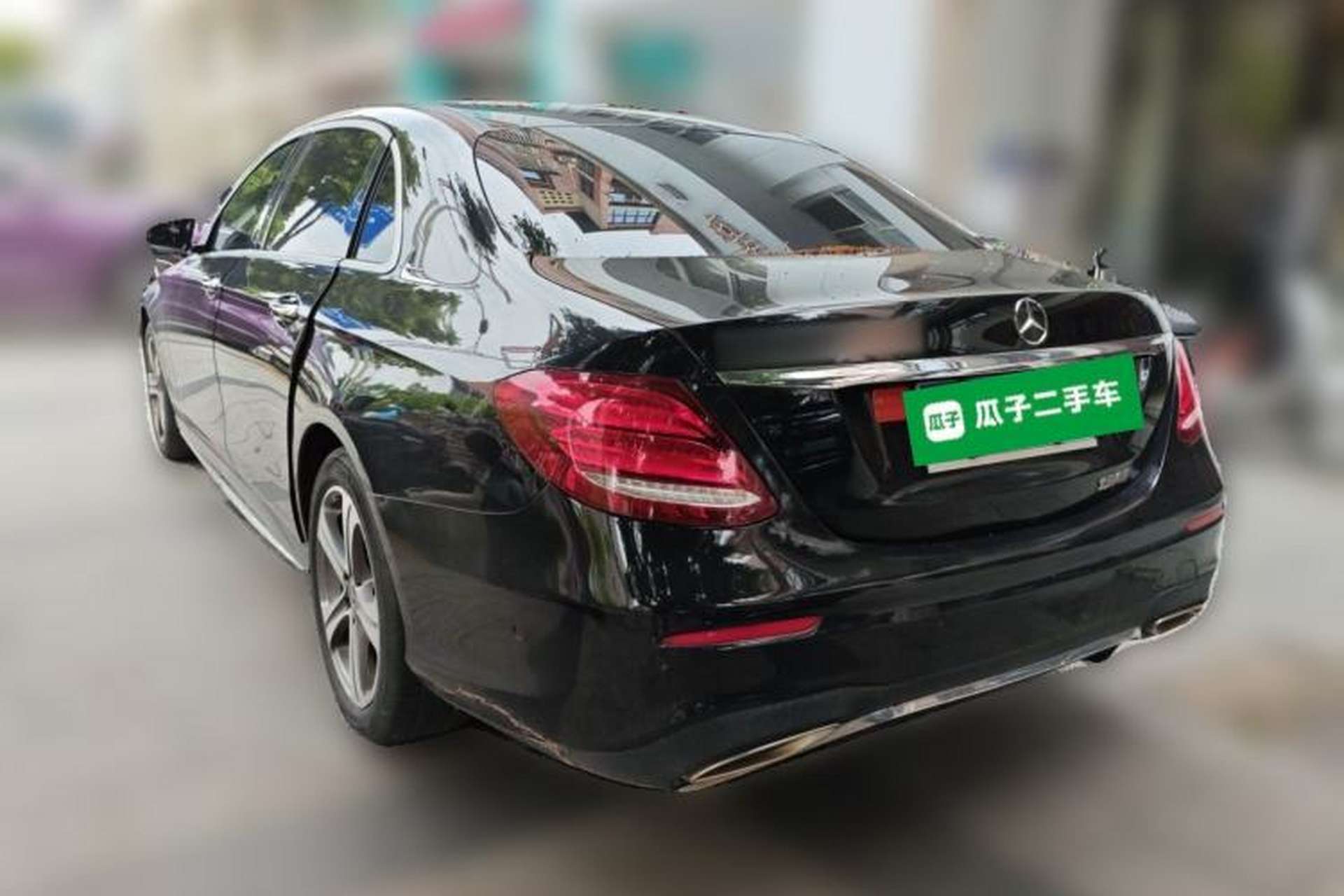 Used Mercedes-Benz E-Class 2018 Facelift E 200 L Sport Edition Rear Left 45 Deg