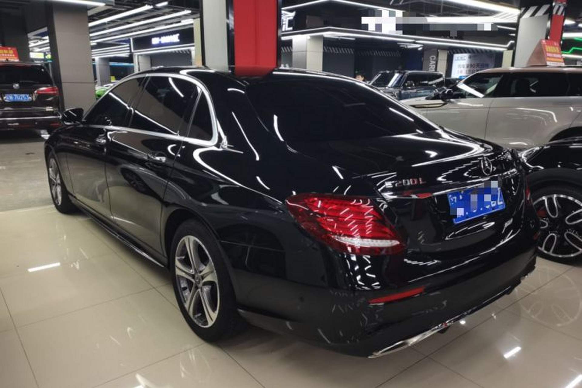 Used Mercedes-Benz E-Class 2018 Facelift E 200 L Sport Edition Rear Left 45 Deg