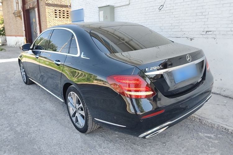Used Mercedes-Benz E-Class 2018 Facelift E 200 L Rear Left 45 Deg