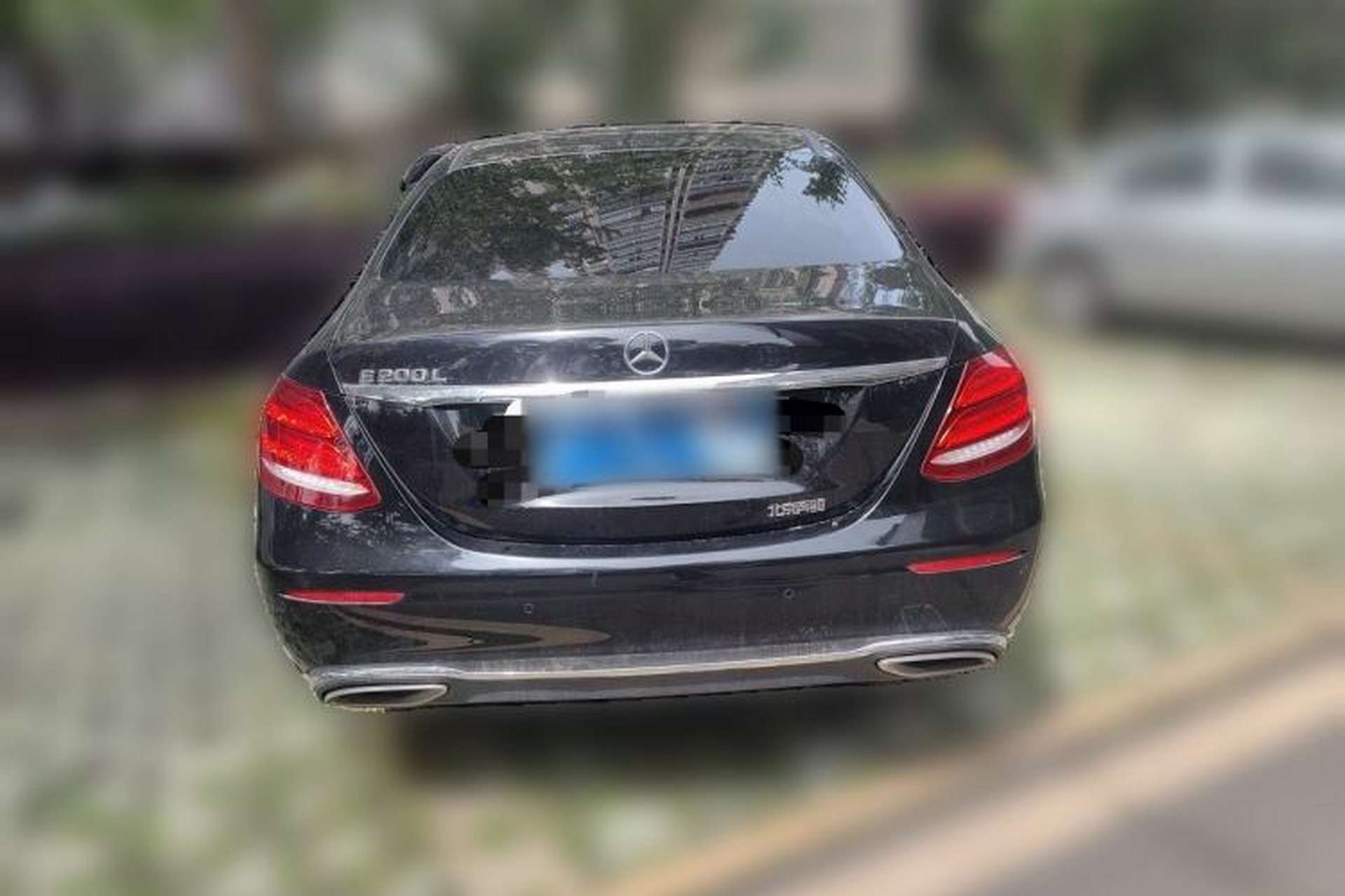 Used Mercedes-Benz E-Class 2018 Facelift E 200 L Rear