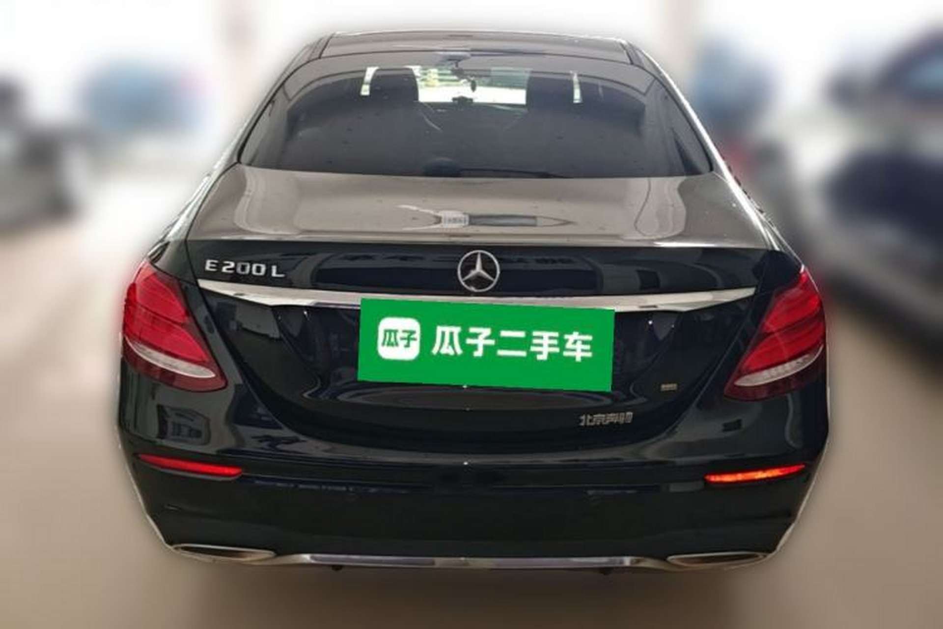 Used Mercedes-Benz E-Class 2018 Facelift E 200 L Sport Edition Rear