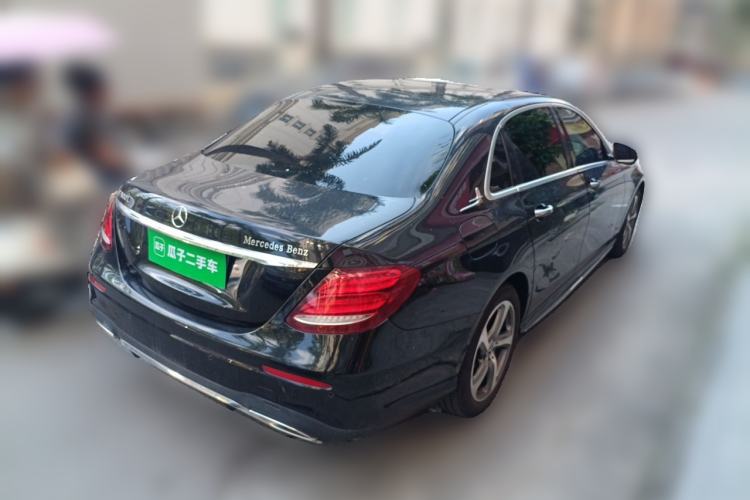 Used Mercedes-Benz E-Class 2018 E 300 L Sporty and Stylish Model Rear Right 45 Deg