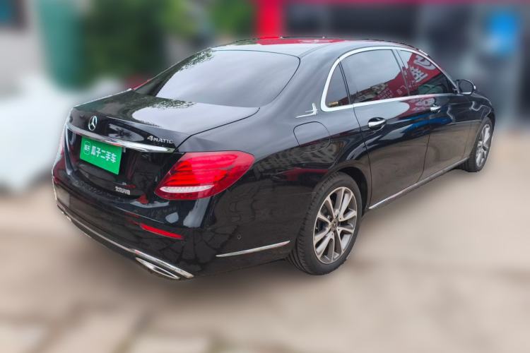 Used Mercedes-Benz E-Class 2018 E 200 L 4MATIC Rear Right 45 Deg