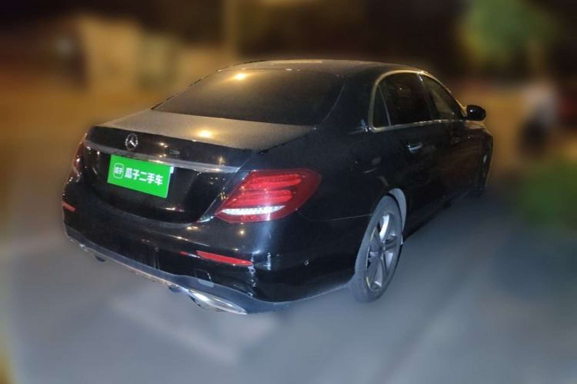 Used Mercedes-Benz E-Class 2018 Facelift E 200 L Sport Edition Rear Right 45 Deg