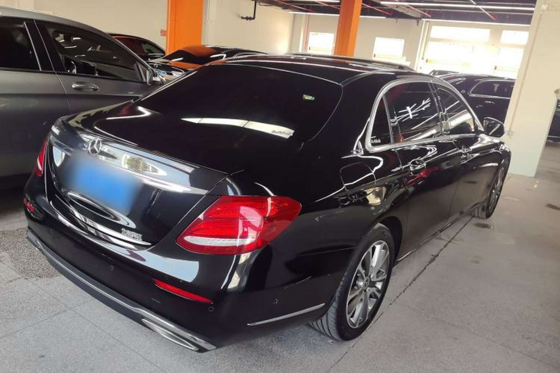 Used Mercedes-Benz E-Class 2018 Facelift E 200 L Rear Right 45 Deg