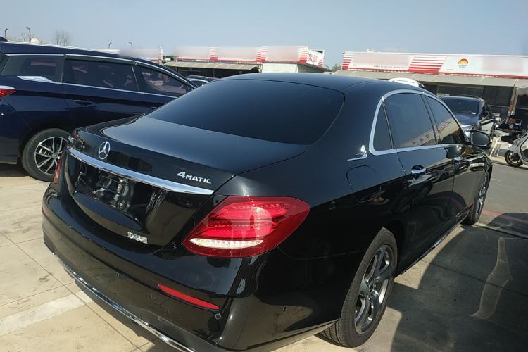 Used Mercedes-Benz E-Class 2018 Facelift E 200 L Sport 4MATIC Rear Right 45 Deg