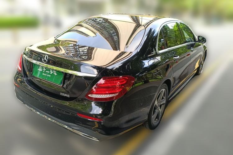 Used Mercedes-Benz E-Class 2018 E 300 L Sport Luxury Edition Rear Right 45 Deg