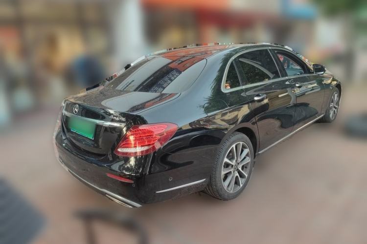 Used Mercedes-Benz E-Class 2018 E 200 L 4MATIC Rear Right 45 Deg