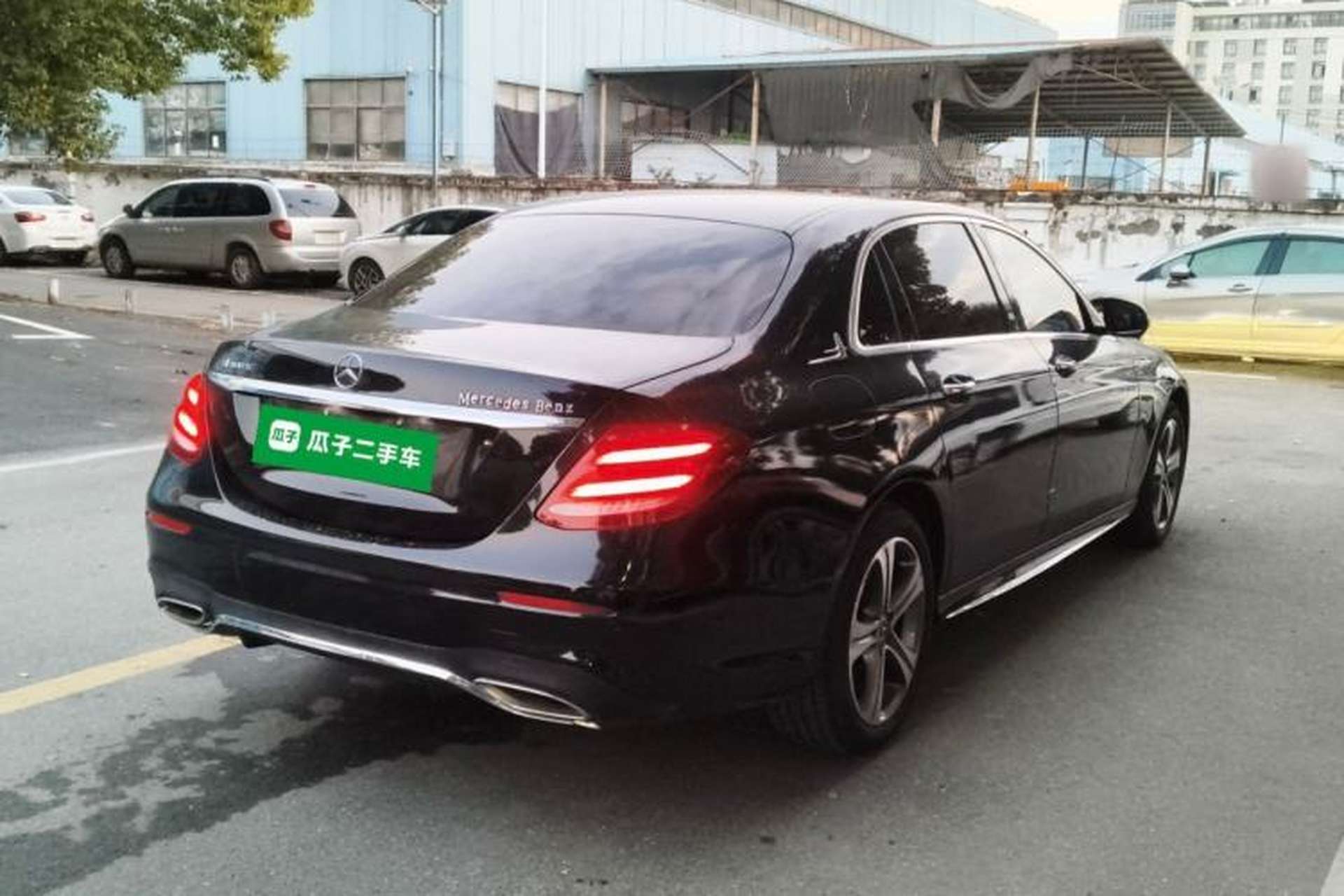 Used Mercedes-Benz E-Class 2018 Facelift E 200 L Sport Edition Rear Right 45 Deg
