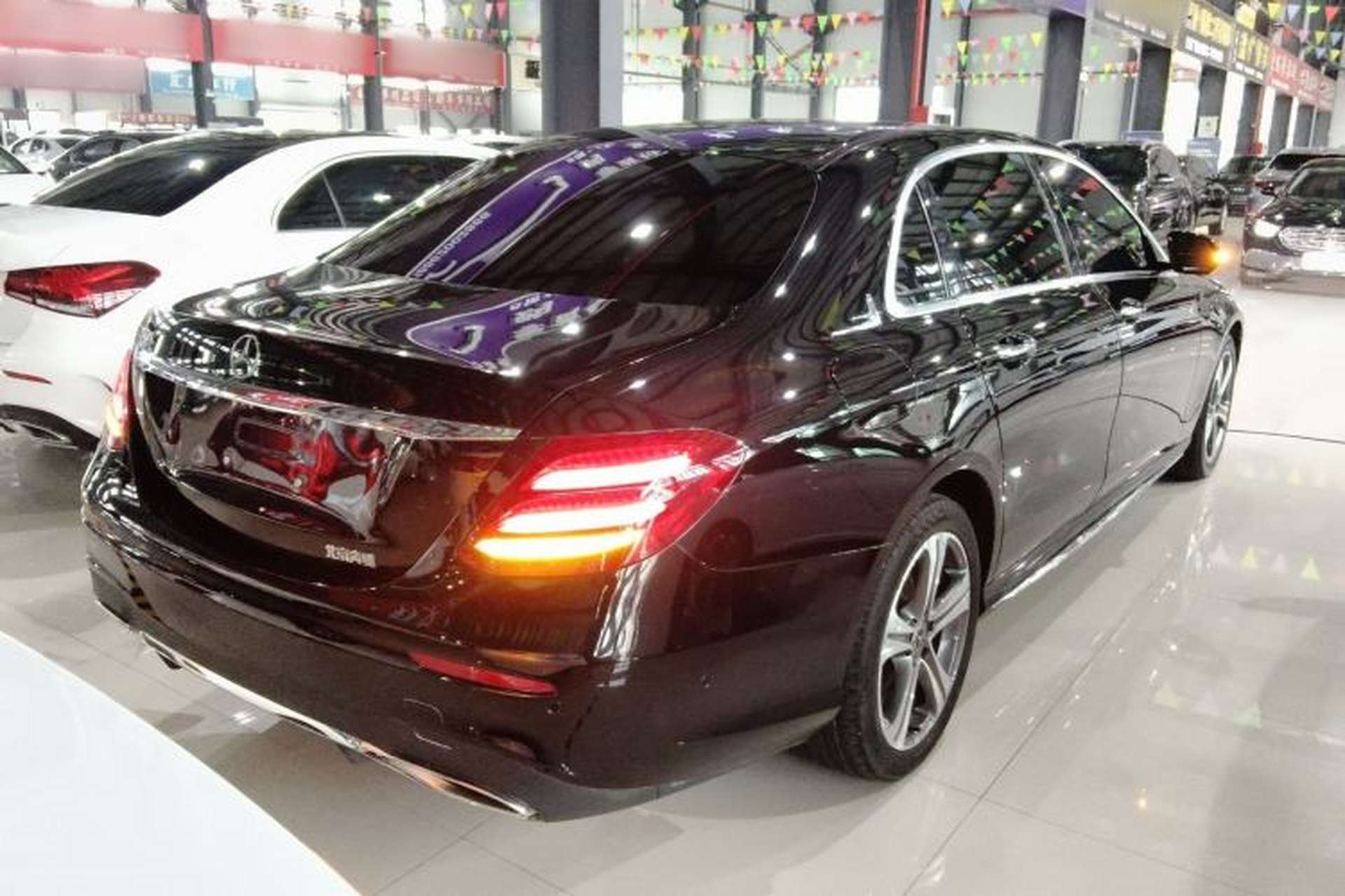 Used Mercedes-Benz E-Class 2018 E 200 L Sport Edition Rear Right 45 Deg