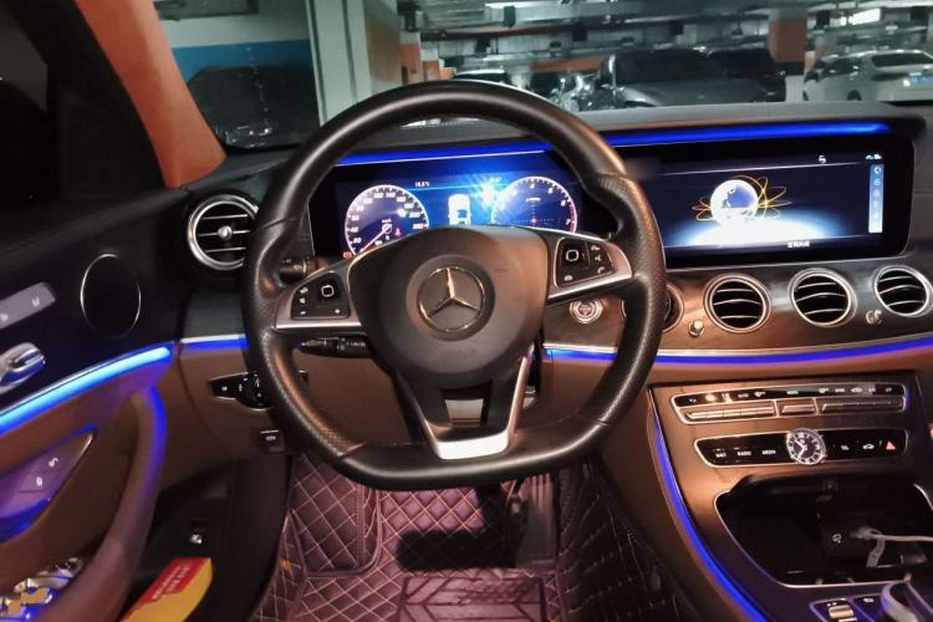 Used Mercedes-Benz E-Class 2018 Restyled E 300 L Sporty and Stylish Edition Steering Wheel