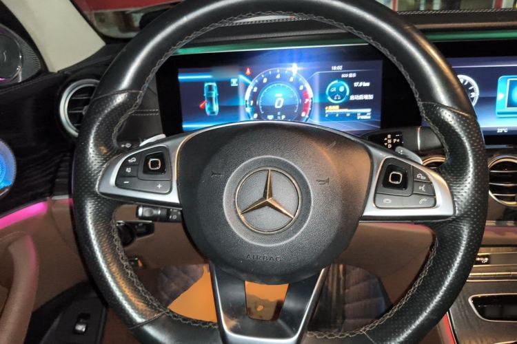 Used Mercedes-Benz E-Class 2018 Restyled E 300 L Sporty and Stylish Edition Steering Wheel