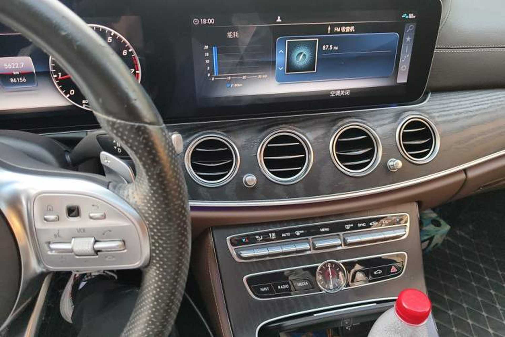 Used Mercedes-Benz E-Class 2018 Facelift E 200 L Sport Edition Audio And AC Panel