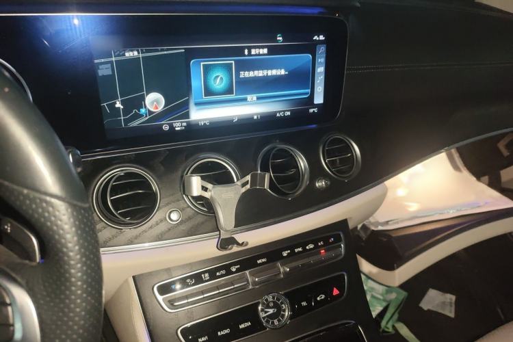 Used Mercedes-Benz E-Class 2018 Facelift E 200 L Sport Edition Audio And AC Panel