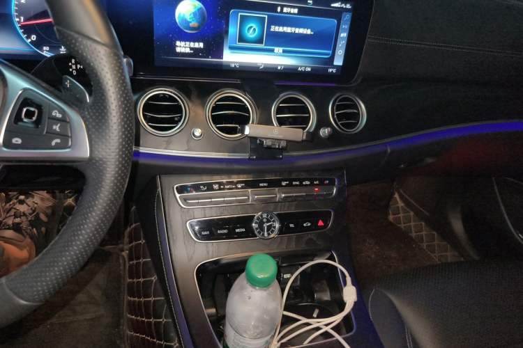 Used Mercedes-Benz E-Class 2018 Restyled E 300 L Sporty and Stylish Edition Audio And AC Panel