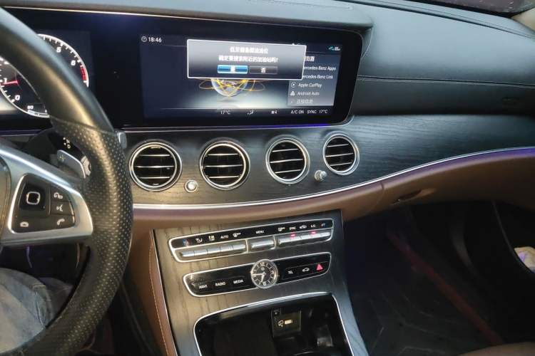 Used Mercedes-Benz E-Class 2018 Facelift E 200 L Sport Edition Audio And AC Panel