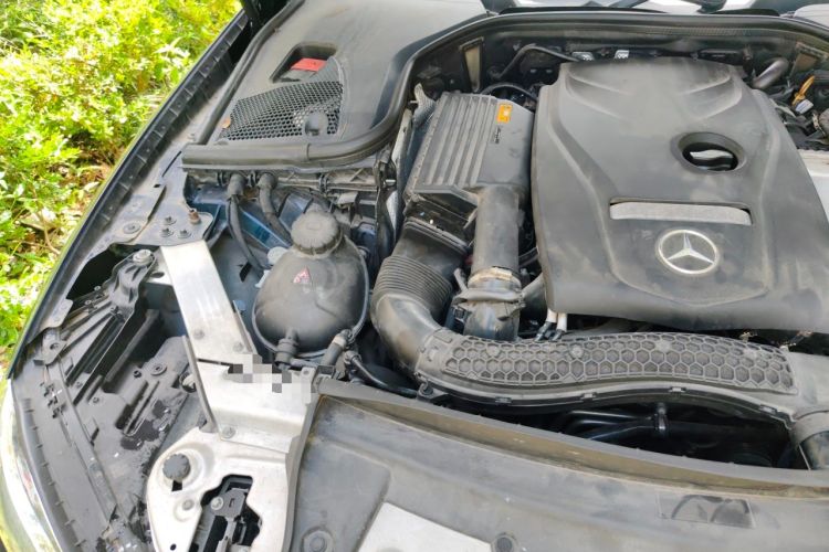 Used Mercedes-Benz E-Class 2018 E 300 L Sporty and Stylish Model Engine Bay Right