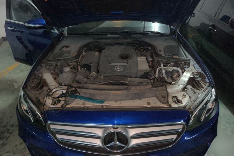 Used Mercedes-Benz E-Class 2018 Restyled E 300 L Sporty and Stylish Edition Engine Bay
