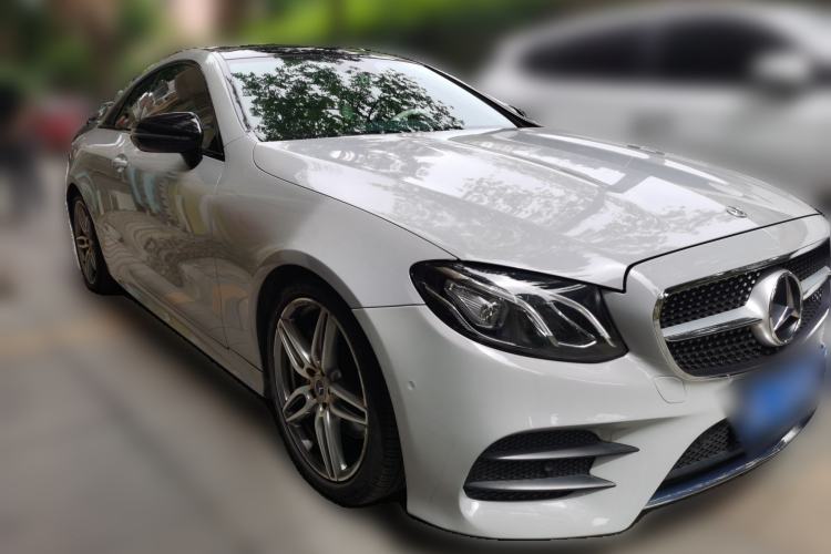 Used Mercedes-Benz E-Class 2018 E 200 Coupe Front Right 45 Deg