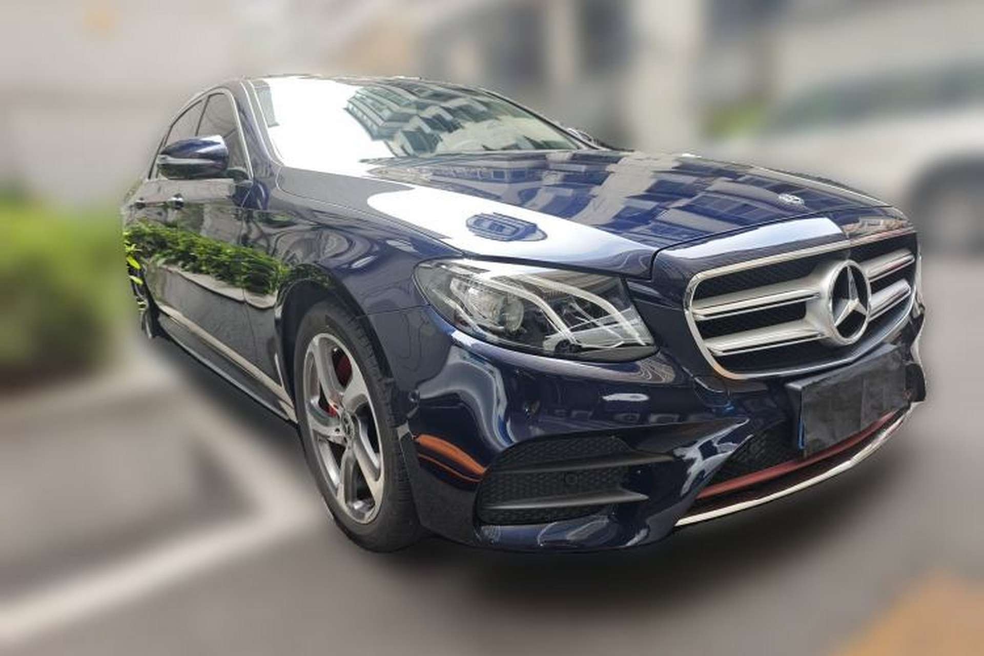 Used Mercedes-Benz E-Class 2018 Restyled E 300 L Sporty and Stylish Edition Front Right 45 Deg
