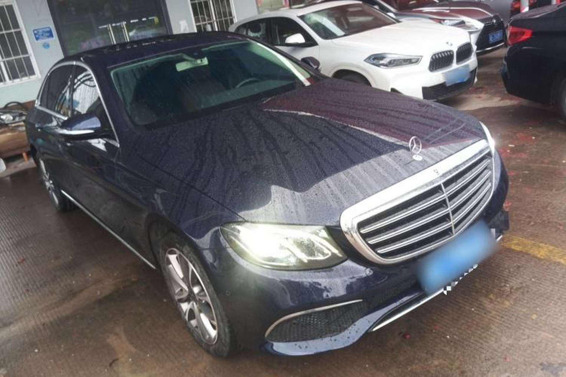 Used Mercedes-Benz E-Class 2018 E 200 L Front Right 45 Deg