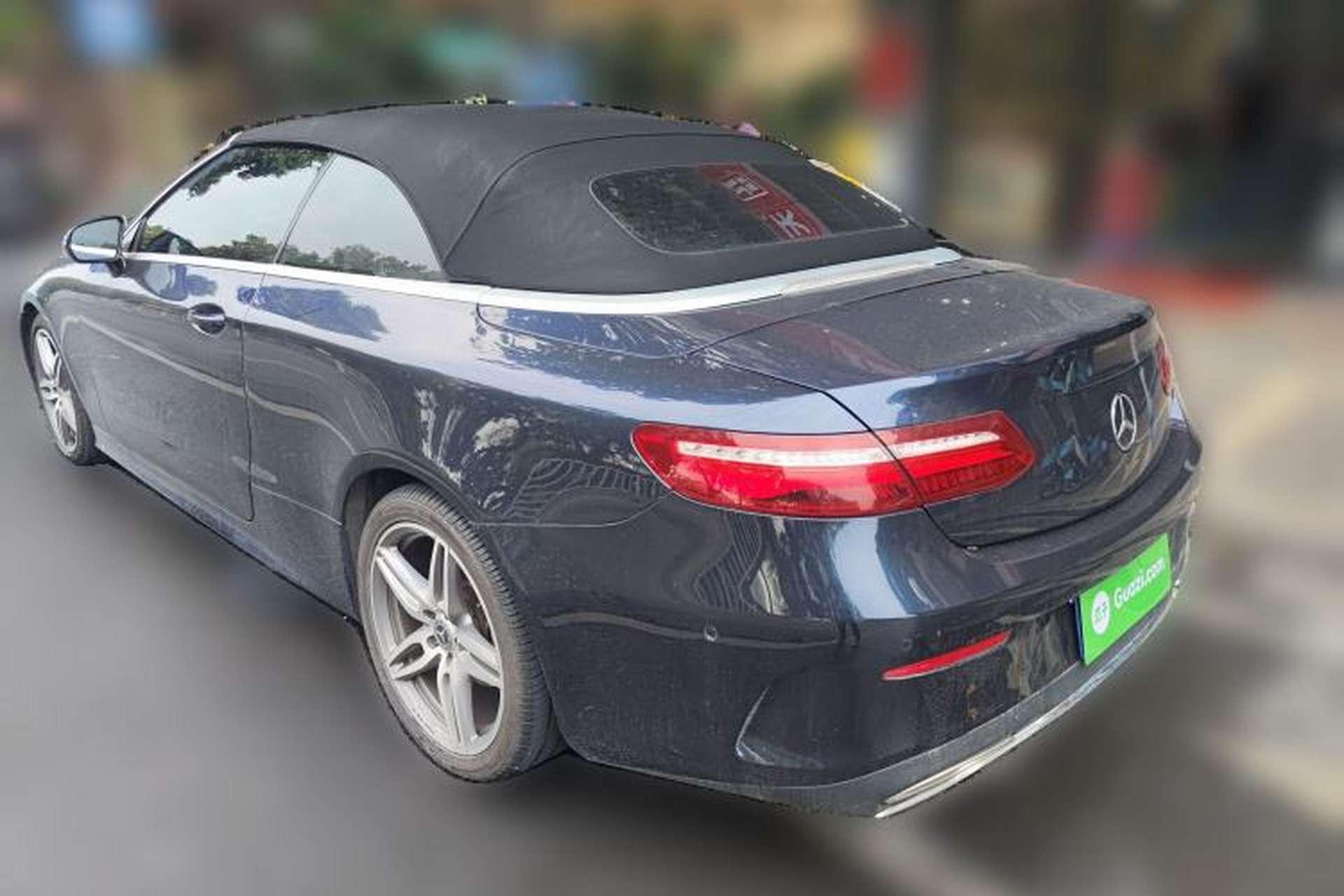 Used Mercedes-Benz E-Class 2018 E 200 4MATIC Convertible Coupe Rear Left 45 Deg