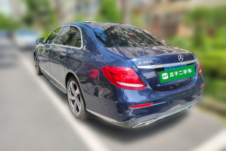 Used Mercedes-Benz E-Class 2018 E 300 L Sporty and Stylish Model Rear Left 45 Deg