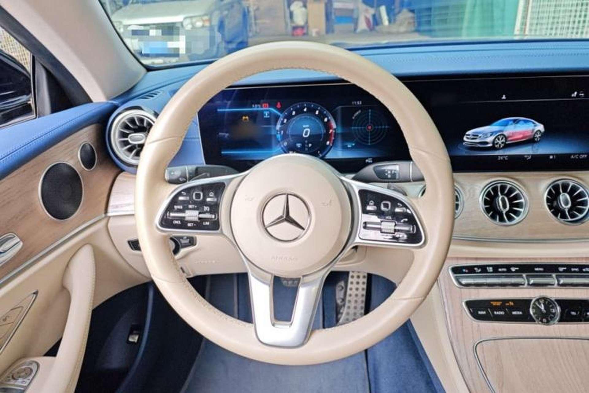 Used Mercedes-Benz E-Class 2018 E 200 Coupe Steering Wheel