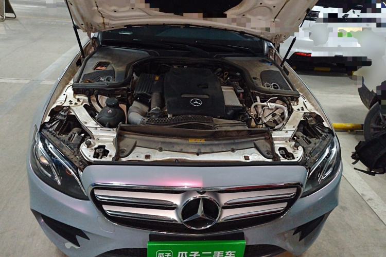 Used Mercedes-Benz E-Class 2018 Restyled E 300 L Sporty and Stylish Edition Engine Bay