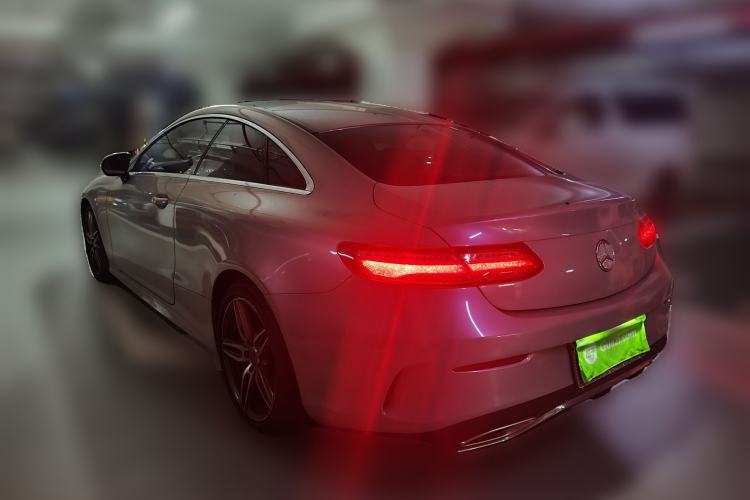 Used Mercedes-Benz E-Class 2018 E 200 Coupe Rear Left 45 Deg