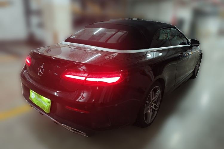 Used Mercedes-Benz E-Class 2018 E 200 Convertible Coupe Rear Right 45 Deg