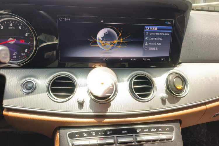 Used Mercedes-Benz E-Class 2018 E 200 Sport Edition Audio And AC Panel