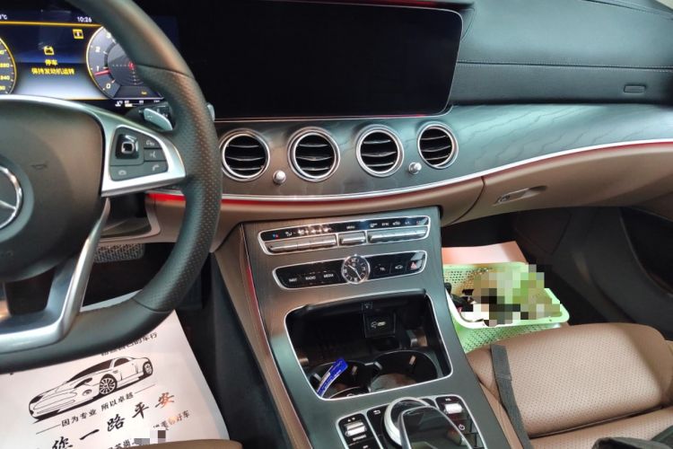 Used Mercedes-Benz E-Class 2018 Facelift E 200 L Sport Edition Audio And AC Panel