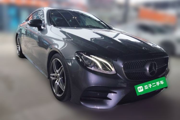 Used Mercedes-Benz E-Class 2018 E 200 Coupe Front Right 45 Deg